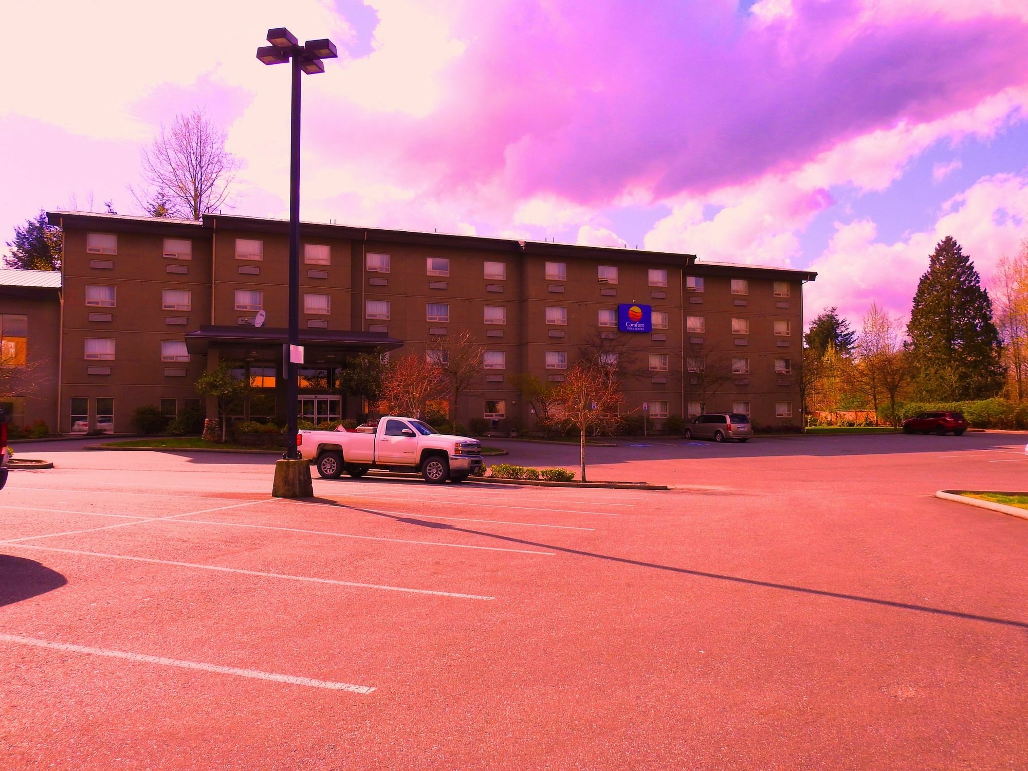 Comfort Inn & Suites Langley Exterior foto